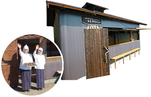 外観:海女小屋 おぜごさん